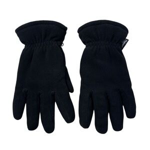 Thinsulate Insulation 80 Gram FM31A222 Black Fleece Winter Gloves M/L Travel